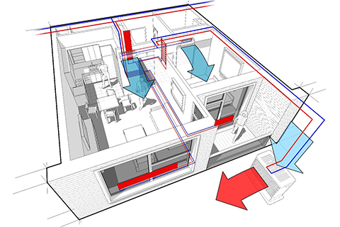 Diagram of High-Efficiency Air Filtration Systems in Washington, DC