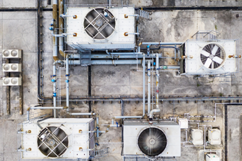 Cooling Tower After Cooling Tower Cleaning & Restoration in Virginia