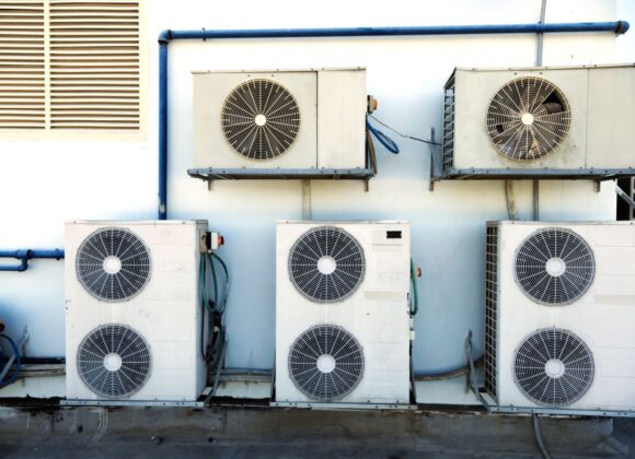 a HVAC unit recently received Commercial HVAC System Cleaning in Bethesda, MD, Frederick, Alexandria, VA, Arlington, VA, Annandale, Washington, DC and Surrounding Areas
